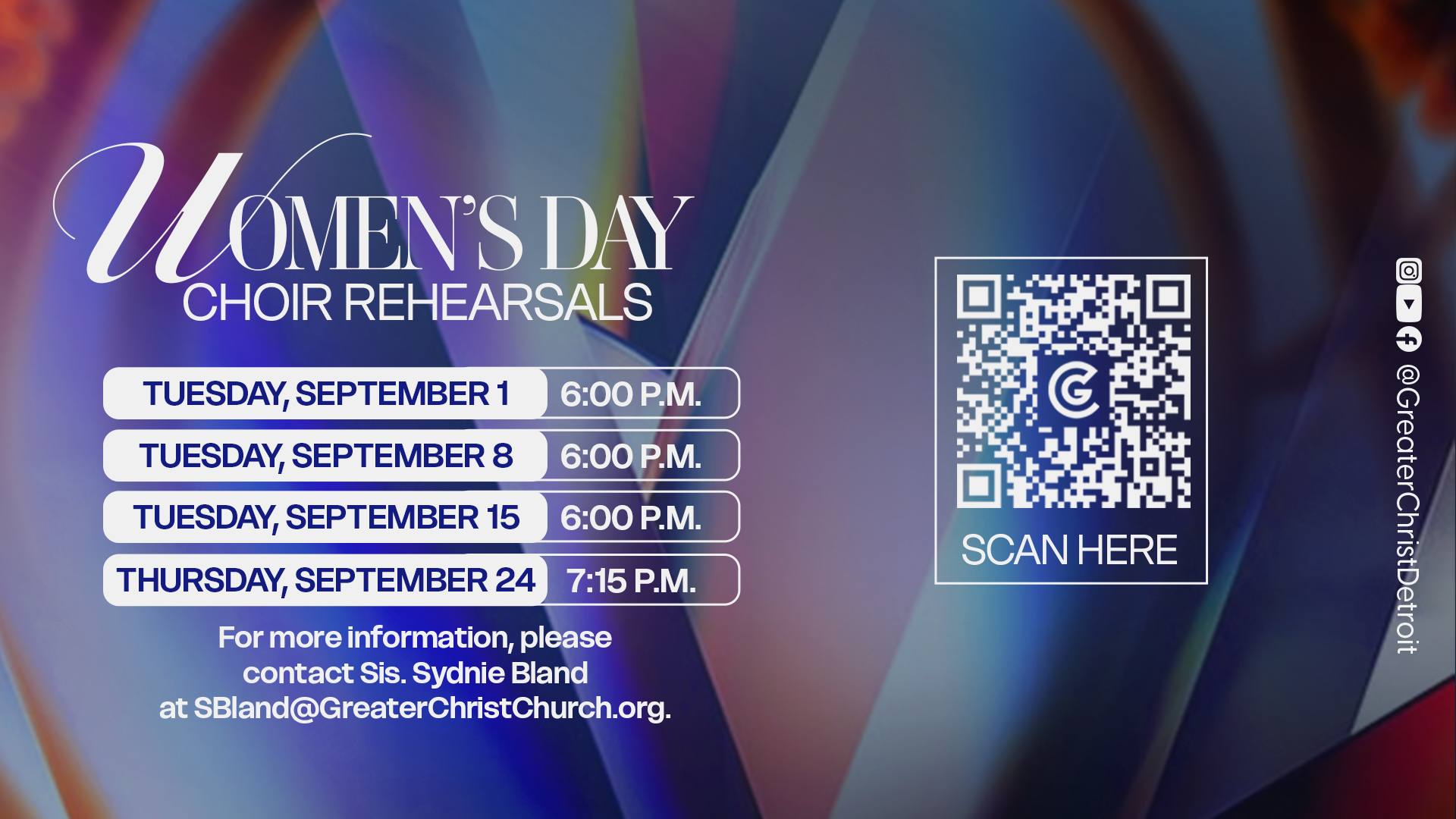 Women's Day Chorale